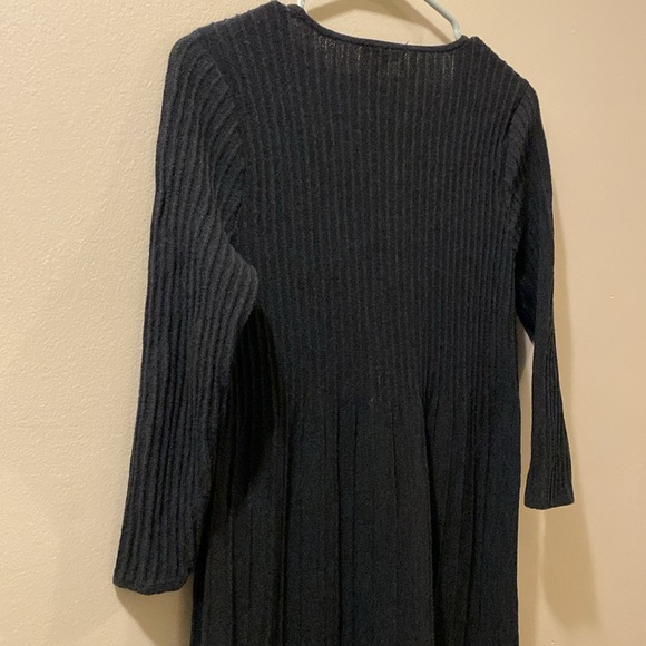 Eileen Fisher women’s small sweater dress - 100% wool - gray -great condition - Picture 5 of 6